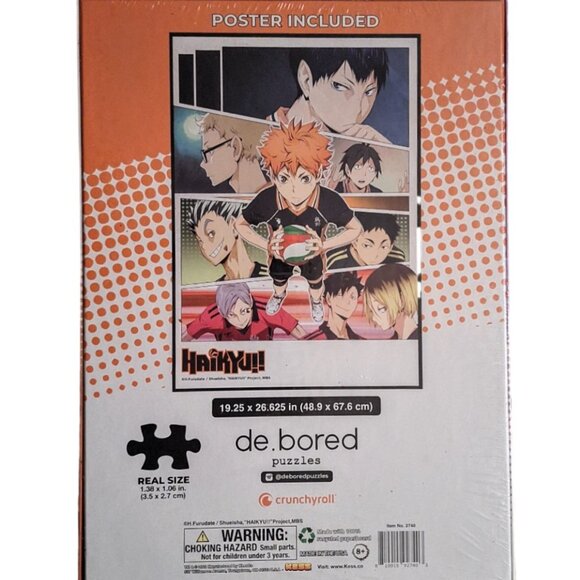 Anime Haikyu!! 300 Piece Jigsaw Puzzle w/Second Season Poster NISB - Picture 2 of 4